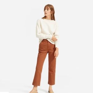 Everlane Straight Leg Cropped Pants sz 0